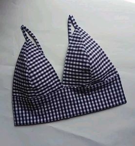 Gingham Crop Top