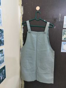 Light Green Pinafore Dress skirt dungaree