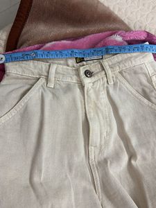 Beige Cargo Pants