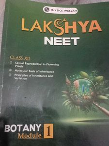 Lakshya NEET Botany Module 1and 2