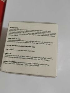 face moisturizer