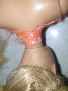 Retro Barbie Doll with Summer Dress