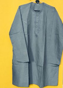 Men's Grey Kurta