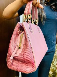 Da Milano Stylish Purple Handbag