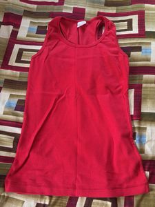 Red Racerback Tank Top