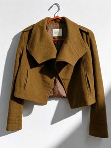 Stylish brown crop Blazer/jacket