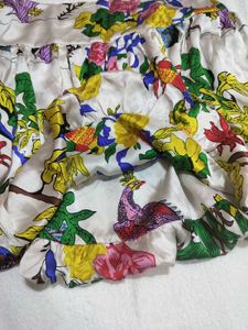 Floral Bubble Skirt