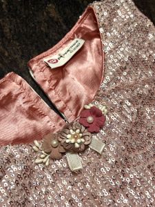 Sparkly Pink Sequin Dress