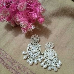 COMBO EARRING  Pearl Drop Earrings