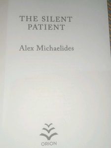 The Silent Patient by Alex Michaelides