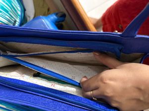 Vibrant Blue Shoulder Bag