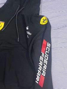 Ferrari Black Hoodie