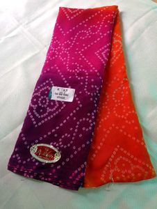 Vibrant Bandhani Saree