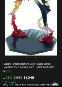 One Piece Vinsmoke Sanji Anime Figure