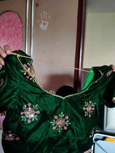 Elegant Green Lehenga Choli Set