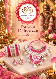 Exquisite Embellished Handmade Jewellery Set