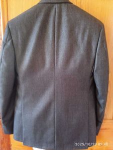 Men's Grey Suit &amp; Tie Set