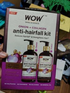 WOW Skin Science Onion Shampoo &amp; Conditioner