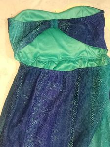 Blue Patterned Sundress