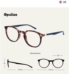 Opulize Stylish Reading Glasses