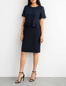 Lace Peplum Dress (Imported)