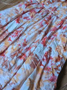 Floral Strapless Summer Dress