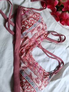 Boho Print Bikini Top