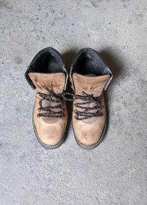 TSF leather Stylish Tan Hiking Boots