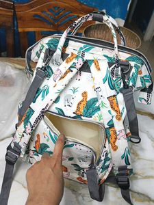 MYPEA Jungle Print Multifunction Maternity Backpac