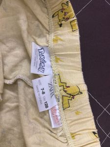 Cute Pikachu Pajama Shorts