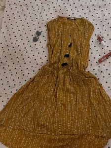 Mustard Boho Beach Dress🔆🌻
