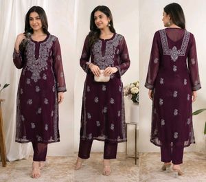 Elegant Chikankari Kurta Set | 249 only 🔥