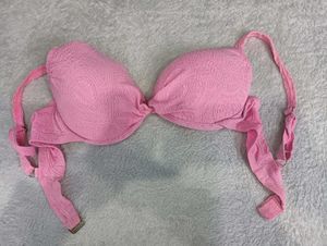 Pink Padded🤎 big size Bra