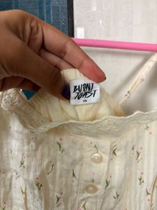 Vintage Floral Crop Top