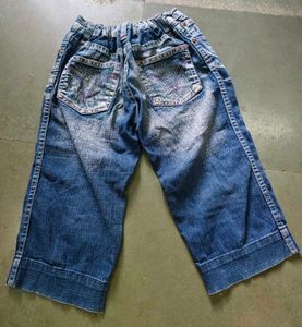 Cute Embroidered Denim Jeans for Girls 💖
