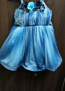 Sparkling Blue Party Dress