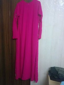 Beautiful Pink Ethnic Gown