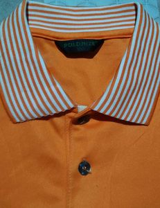 Men's Orange Polo T-Shirt