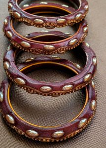 brown lakh Bangles