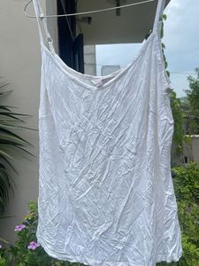 Basic White Camisole Top