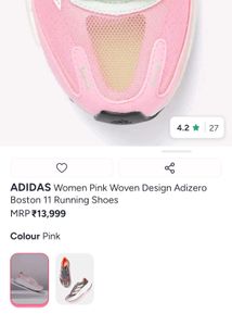 ADIDAS Women Pink Running Shoes