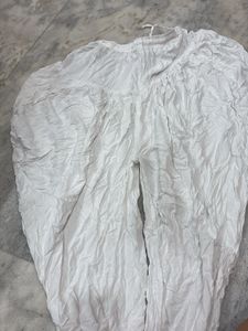 Elegant White Dhoti Pants