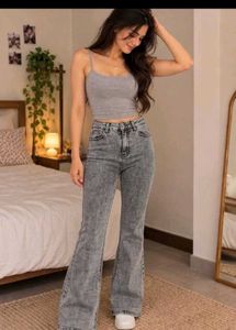 😍Grey Flared Jeans😍