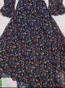 floral midi dress 🪻
