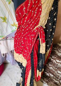 pure goregette vintage saree 🔥