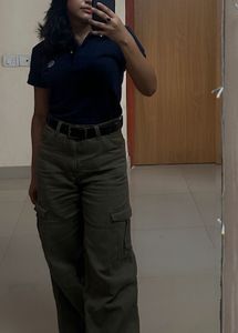 H&amp;M Olive Green Cargo Pants