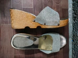 Sparkling Slide Sandals