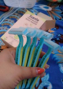 Sanfe Twin Blade Body Razor - 5 Units