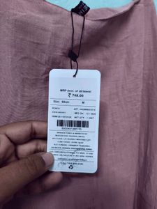 Pink Button-Down Mini Dress