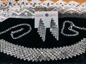 Combo Of 2 Necklace with Earrings Set